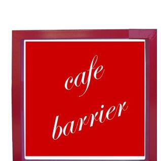 Cafe Barriers - Square Corners